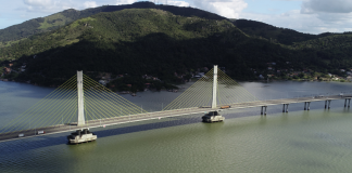 Serviços na Ponte Anita Garibaldi, na BR-101/SC, alteram o tráfego, nesta quarta (9), em Laguna Serviços na Ponte Anita Garibaldi, na BR-101/SC, alteram o tráfego, nesta quarta (9), em Laguna