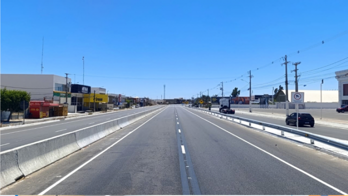 BR-407/PE tem trecho duplicado liberado ao tráfego, na travessia urbana de Petrolina