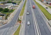 Passagem inferior é liberada ao tráfego na rodovia BR-470, em Santa Catarina Passagem inferior é liberada ao tráfego na rodovia BR-470, em Santa Catarina