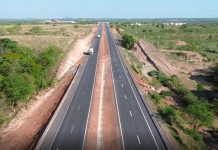 Obras alteram o tráfego na BR-364/MT, nesta terça-feira (13), em Várzea Grande