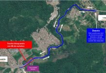 Atenção ao bloqueio do Contorno Norte em Caraguatatuba(SP)