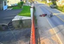 Motoqueiro fica gravemente ferido após desviar de carro na SC-437 e colidir em outro automóvel, em Imaruí
