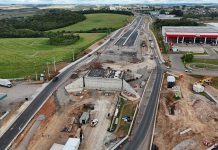 BR-386/RS tem desvio temporário devido às obras de implantação de rotatória, em Soledade