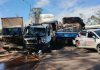 Engavetamento com 25 veículos deixa feridos e cenário de destruição na BR-040 em MG