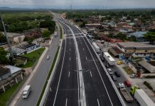Liberado o tráfego em novo trecho duplicado da BR-493/RJ, entre Magé e Manilha