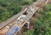 VÍDEO: Obras de construção de nova ponte sobre o Rio Ubá, na BR-153/PR, alcançam 80% de execução VÍDEO: Obras de construção de nova ponte sobre o Rio Ubá, na BR-153/PR, alcançam 80% de execução