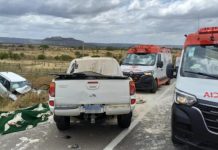 Acidente na BR-304/RN deixa dois mortos e quatro feridos, em Riachuelo Acidente na BR-304/RN deixa dois mortos e quatro feridos, em Riachuelo