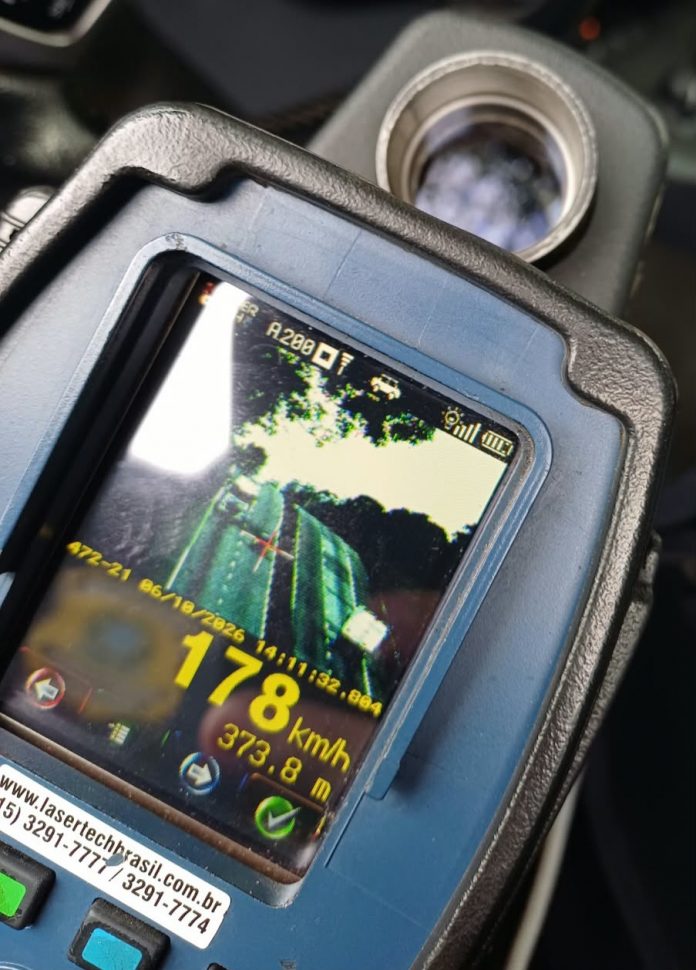 Excessos de velocidade continuam sendo flagradas em várias rodovias federais Excessos de velocidade continuam sendo flagradas em várias rodovias federais