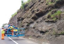 Serviços de estabilização de encostas alteram tráfego nas rodovias PR-239, PR-092 e BR-277/PR Serviços de estabilização de encostas alteram tráfego nas rodovias PR-239, PR-092 e BR-277/PR