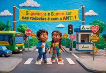 Crianças são alvo da ANTT Kids em ação que alia brincadeiras e aprendizado
