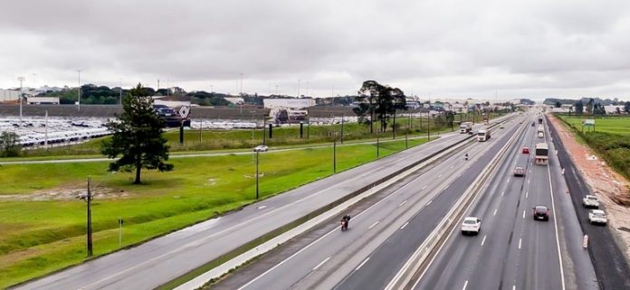 Liberado trecho de 4 km de terceira faixa na BR-277/PR, em São José dos Pinhais