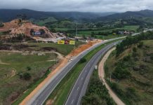 Obras de duplicação da BR-386/RS interditam temporariamente a via, em Mormaço, nesta terça (27)