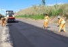 Reciclagem do pavimento da rodovia BR-262/MG altera o tráfego, em Araxá Reciclagem do pavimento da rodovia BR-262/MG altera o tráfego, em Araxá