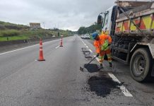 Usuários da Via Dutra (BR-116) devem ficar atentos em Resende (RJ), devido a obras