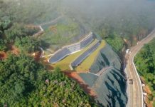Contenção de encostas protege rodovias e ajuda a prevenir deslizamentos Contenção de encostas protege rodovias e ajuda a prevenir deslizamentos
